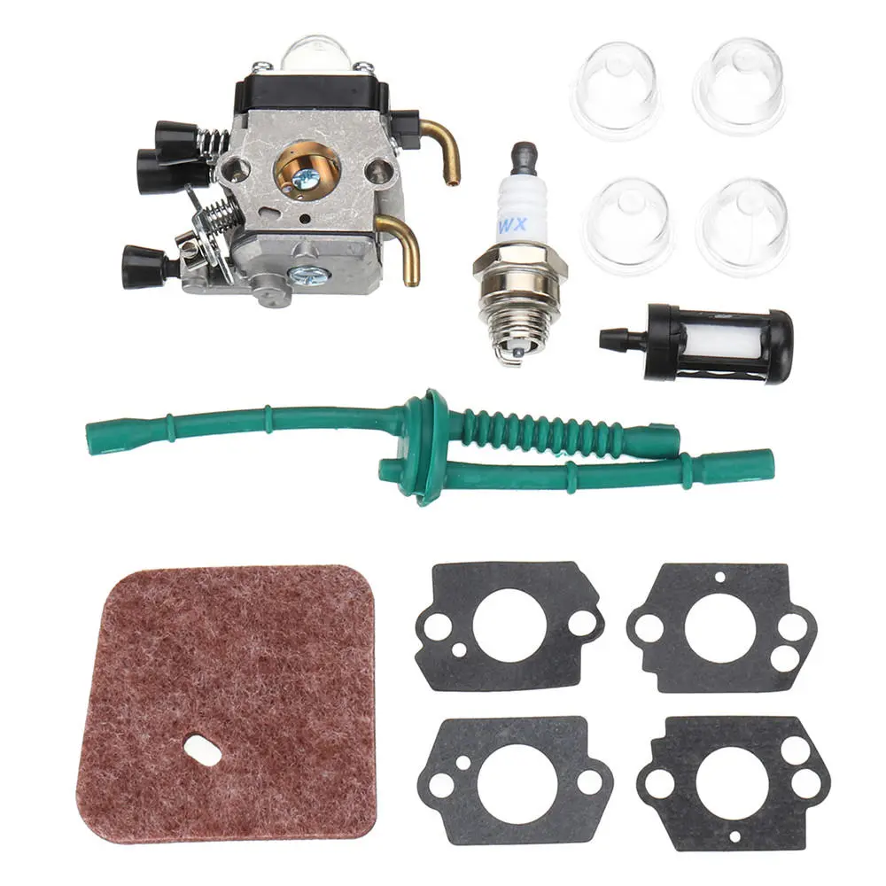 STIHL FS38 FS45 FS46 FS55 KM55 FS85 Carburetor Kit | Carb & Air Filter Gasket
