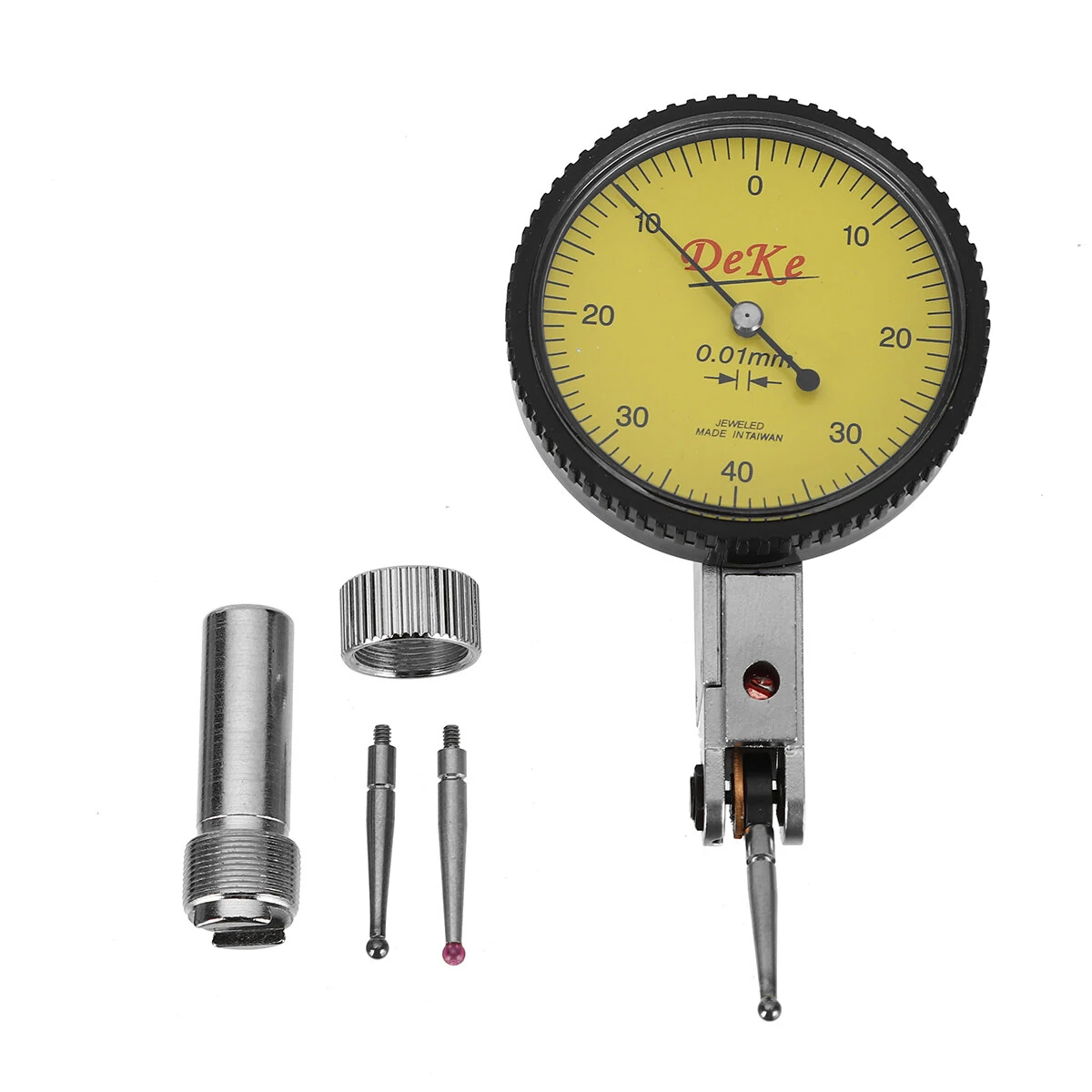 Precision Tools Dial Test Indicator | 0-0.8mm Range | 0.01mm Metric