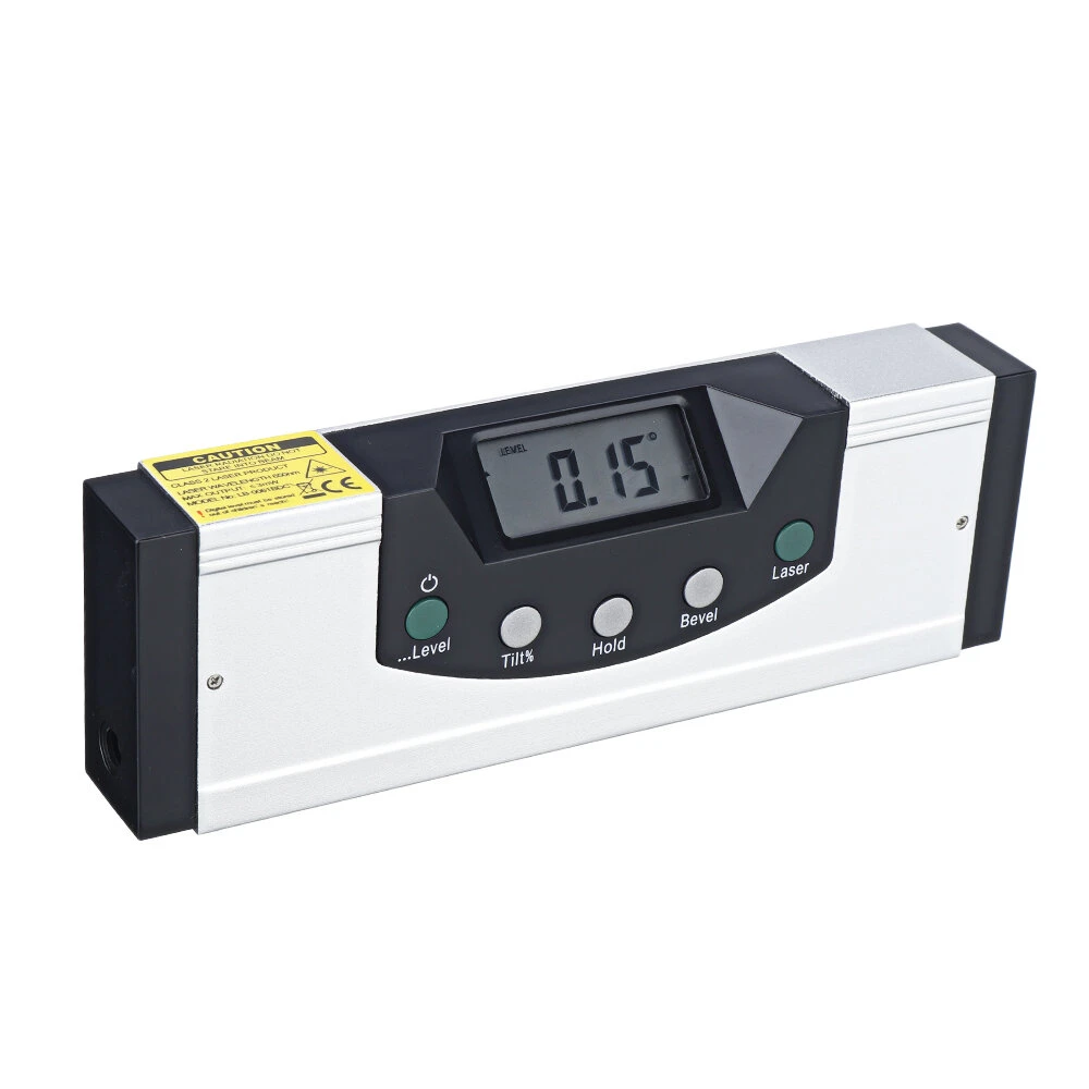 Bosch 150mm Digital Laser Level Ruler | LCD Display, Magnetic, Cross Line Protractor