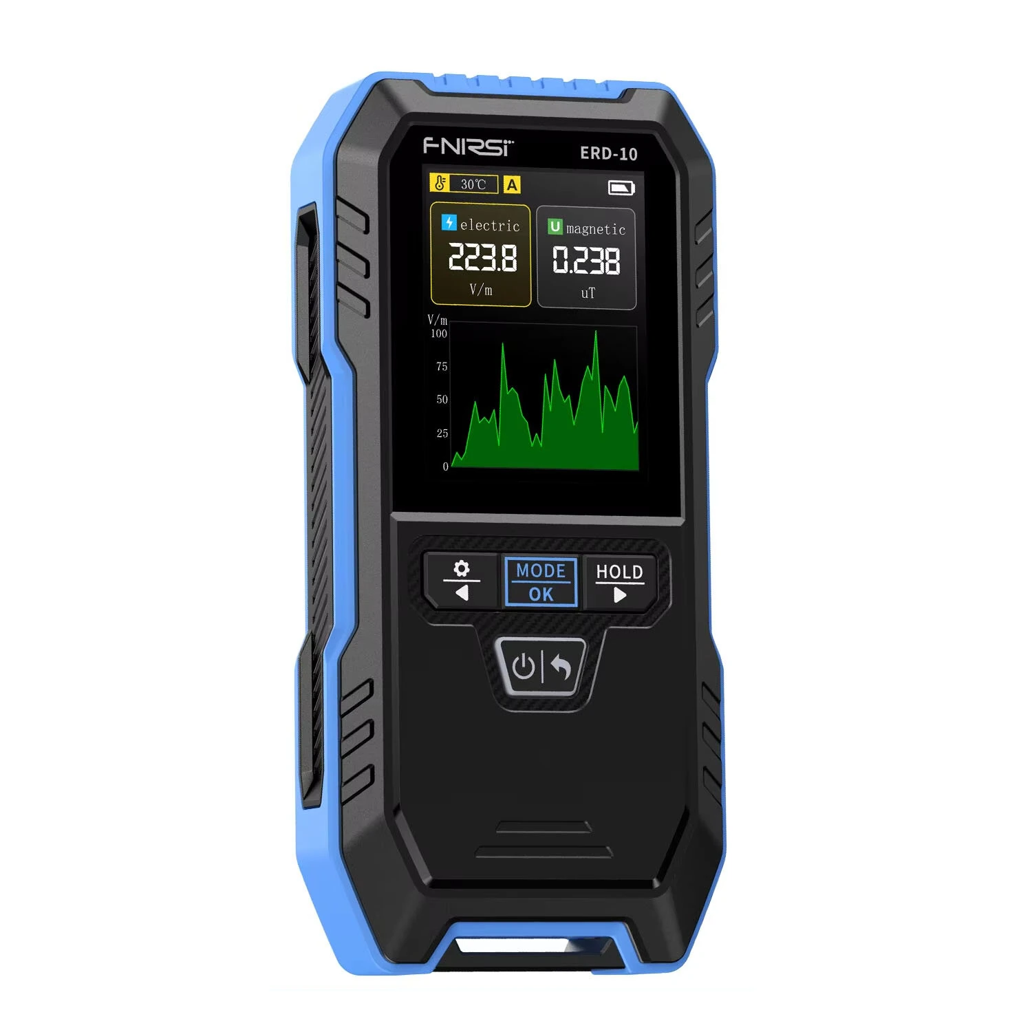 FNIRSI ERD-10 EMF Meter | High Accuracy RF Radiation Tester | Portable with Color Screen