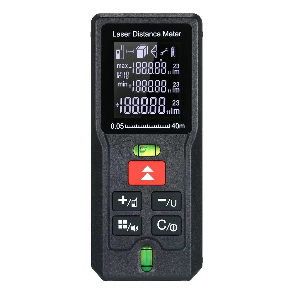 MD100 Handheld Laser Distance Meter - 100M Range | Portable Digital Range Finder