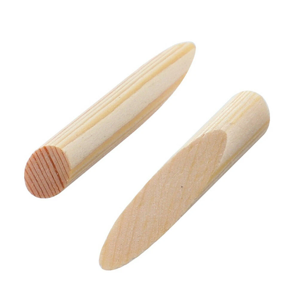 Pine Wood Pocket Hole Plugs - 50PCS 9.5mm Plugs with Bag | Furniture Jointing