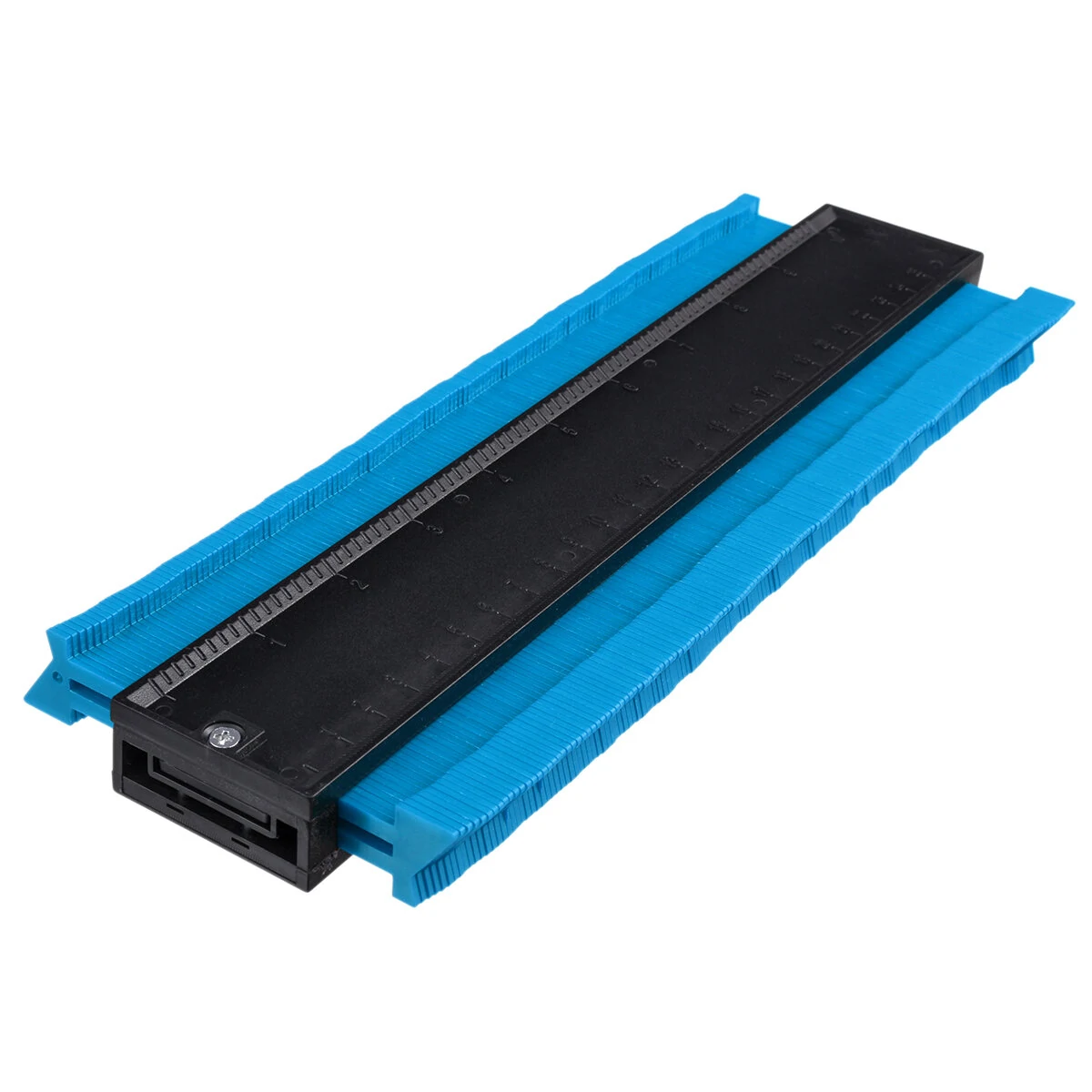 Contour Gauge | 10-Inch 250mm Profile Tool - ABS Ruler for Woodworking