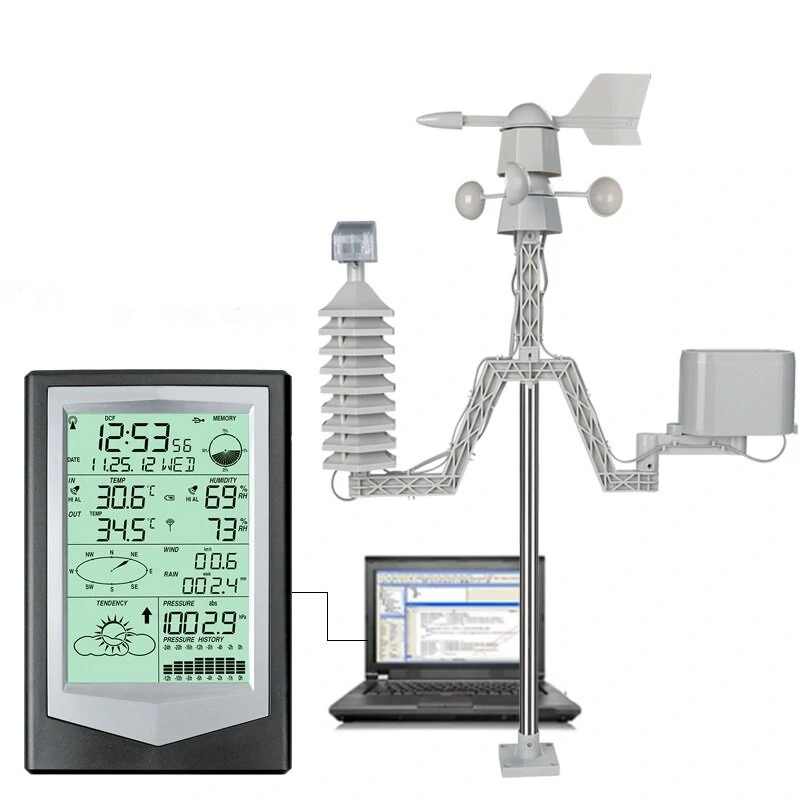 Smart Wireless Weather Station | -40°F to 60°F Thermometer Hygrometer | Wind & Rain Gauge