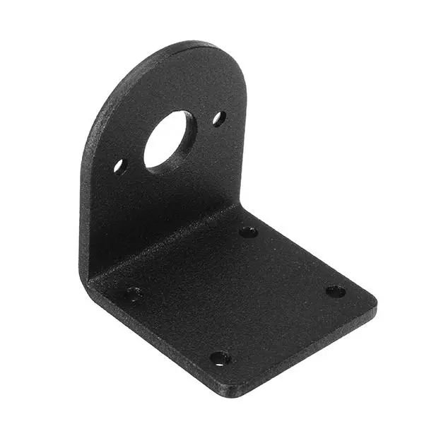 555 DC Motor Bracket - L Shape Alloy Fixed Support Mount for Gear Motors