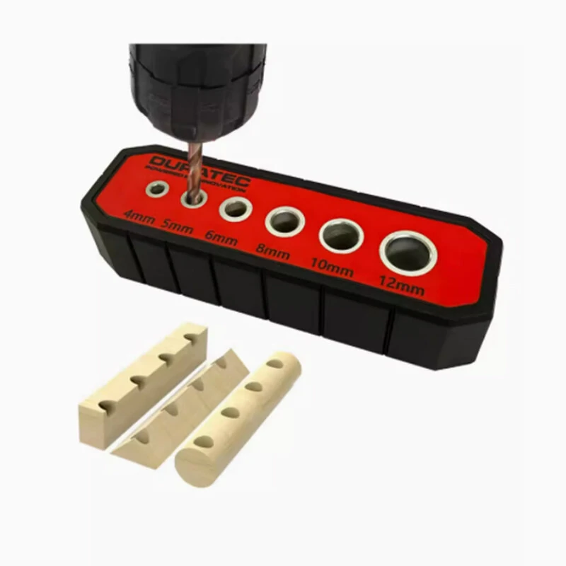 Woodworking Pocket Hole Jig | 4mm-12mm Self-Centering Doweling & Drilling Guide