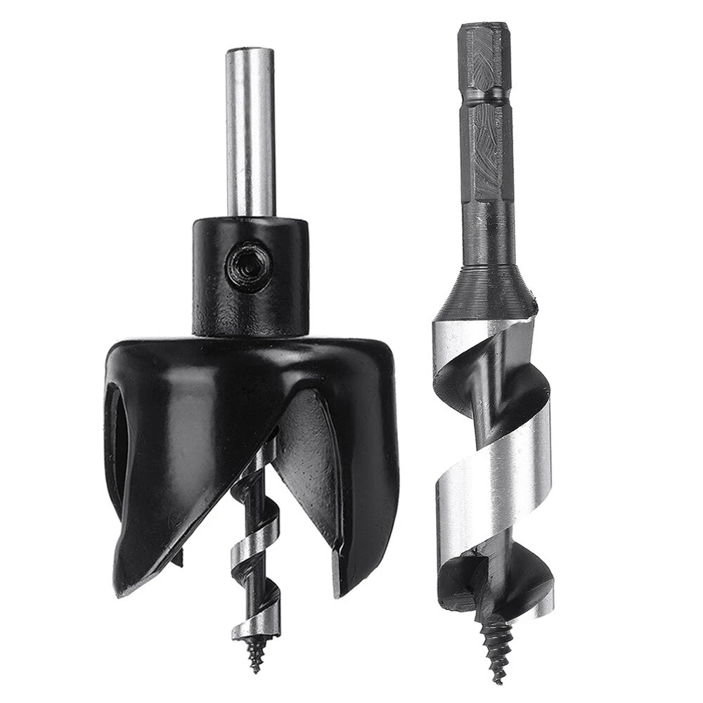 Carbide Hole Saw Drill Bit - 4/6 Tooth Cemented Carbide for Woodworking & Installation