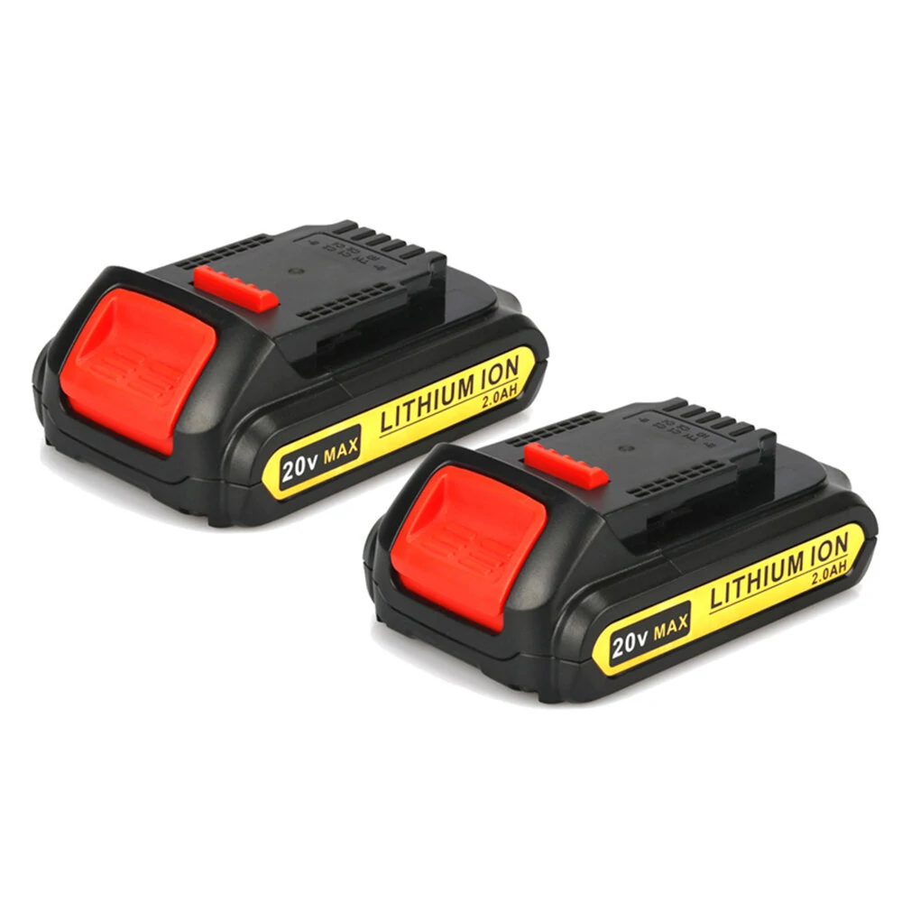 Dewalt 20V 2.0Ah Battery - 2 Pack for DCB180 DCB181 DCB200 Drill & Tools