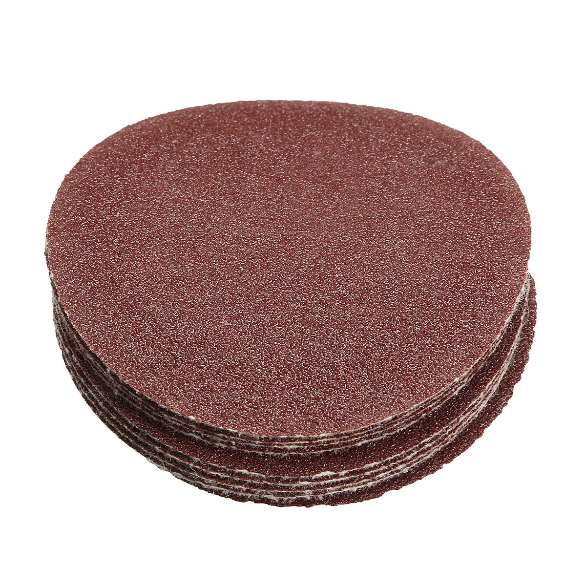 3 Inch Sandpaper 60pcs - 60/80/120 Grit with 75mm Hand Polishing Pad | Abrasive Tools