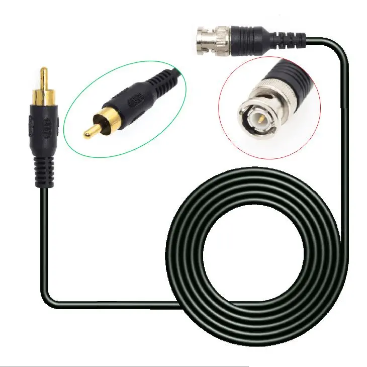 Y110 Oscilloscope Test Cable - BNC to RCA Male 1.5 Meters | Test Parts