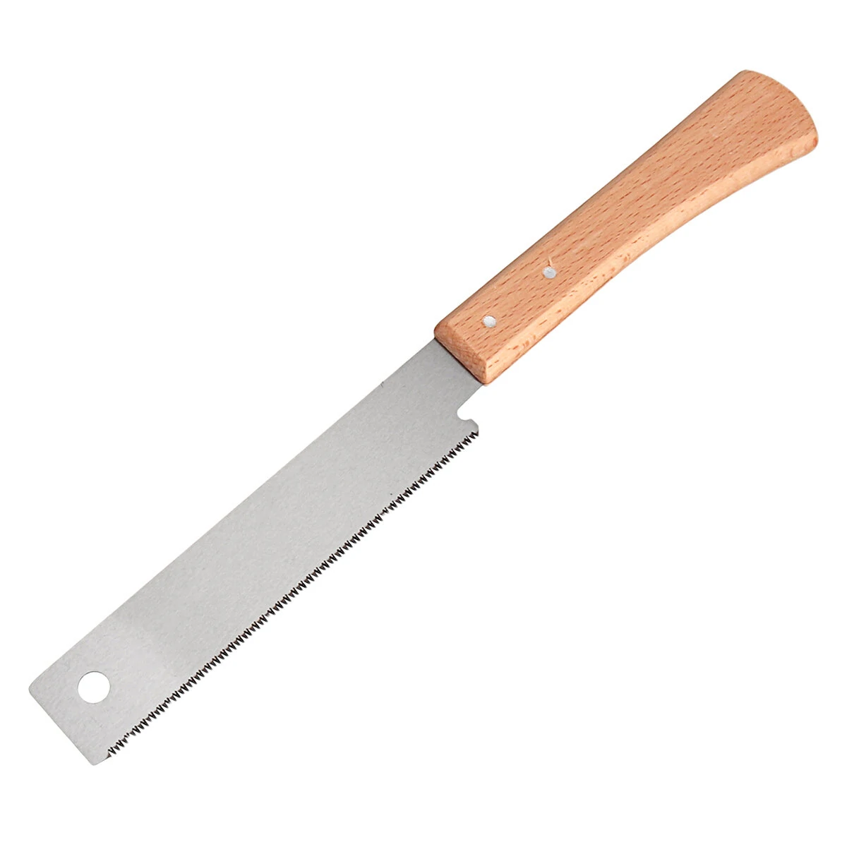 Mini Woodworking Hand Saw - Double Sided SK5 Steel Blade & Fine Tooth | Wood Handle