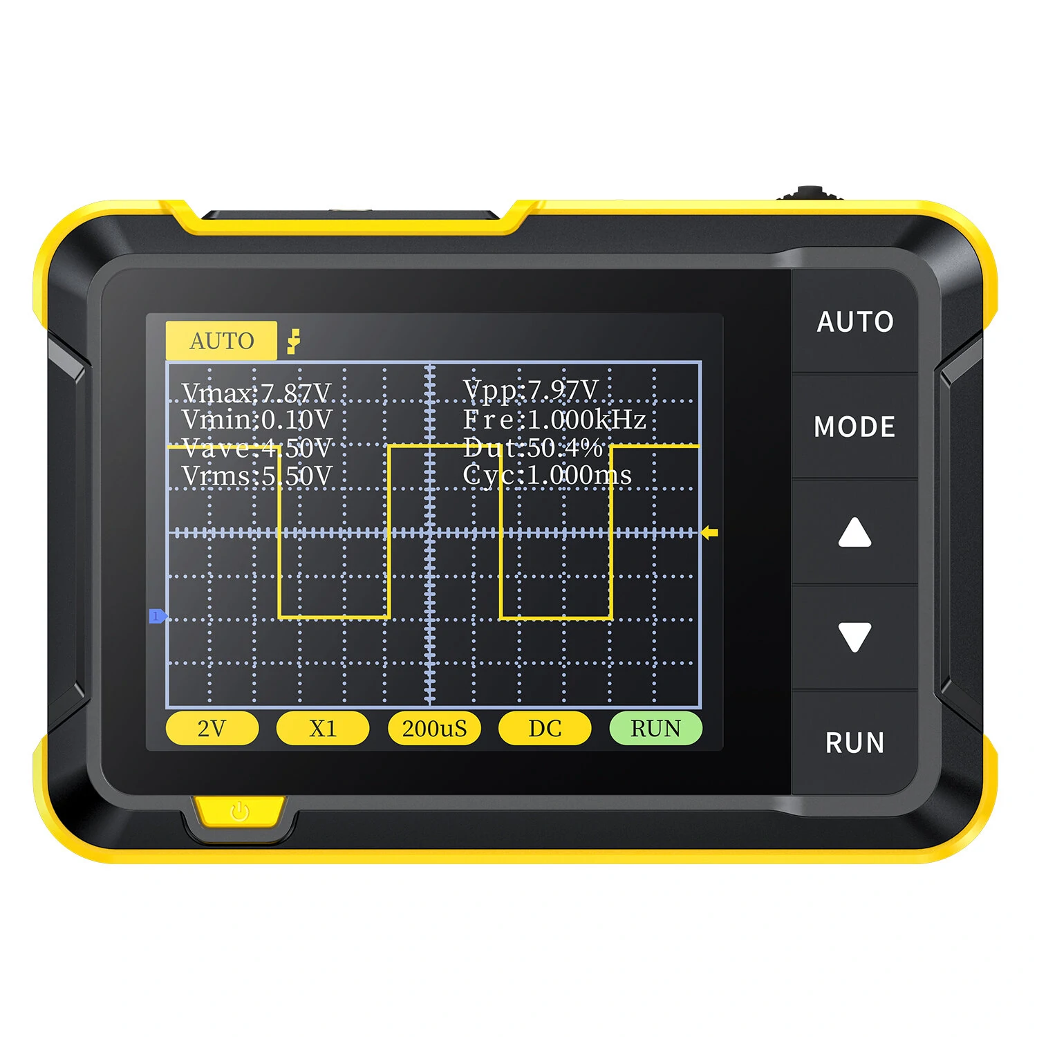 FNIRSI DSO152 Mini Digital Oscilloscope | 2.5MSa/s 200KHz 800VPP | PWM Output