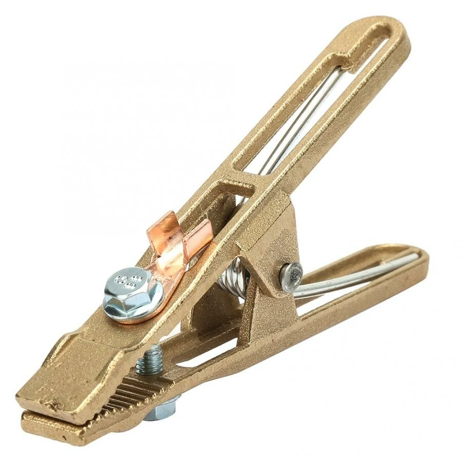Brass A-Shape Welding Earth Clamp - 260A to 800A for Welding Machine