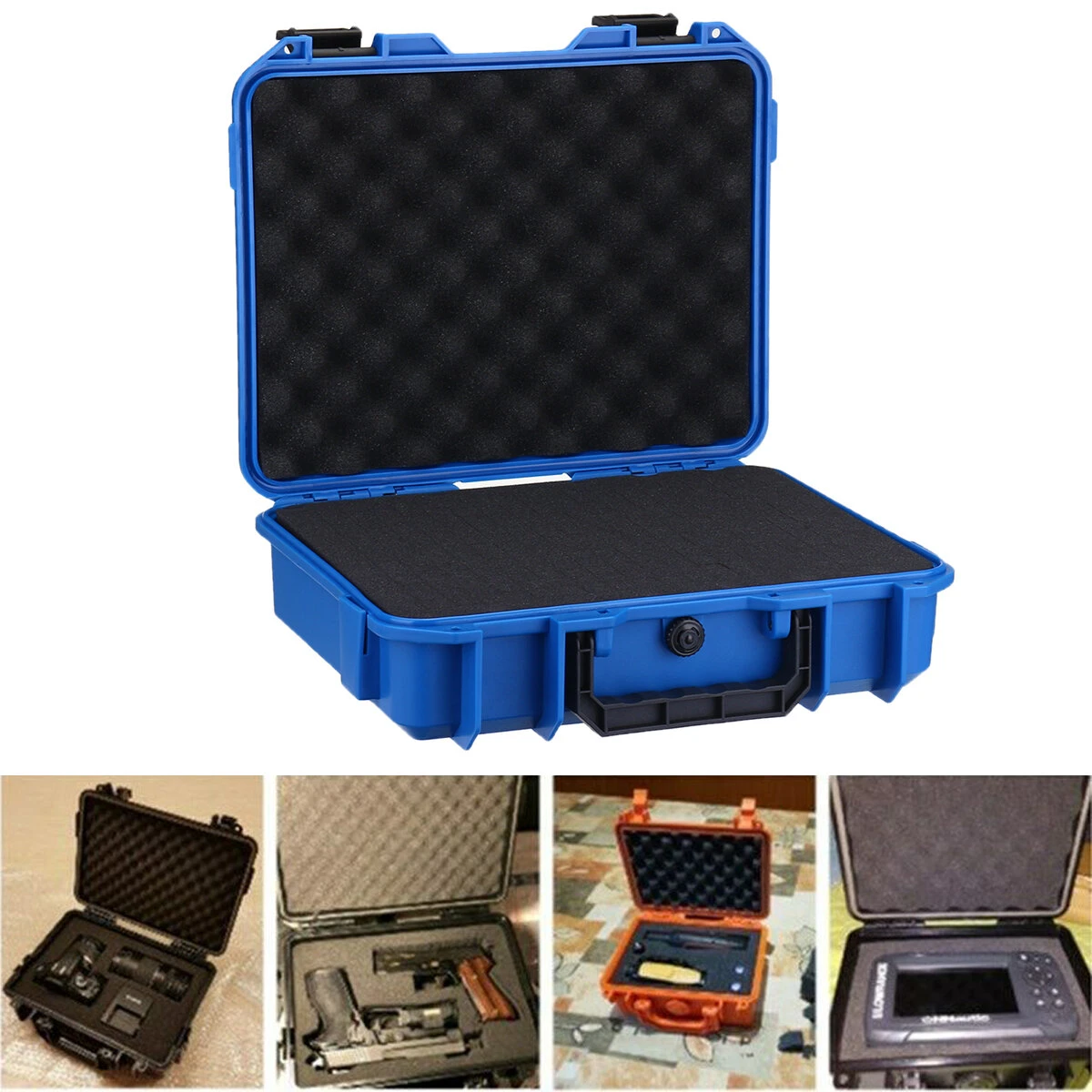 Waterproof Shockproof Hard Carrying Case | Portable Tool Storage Box