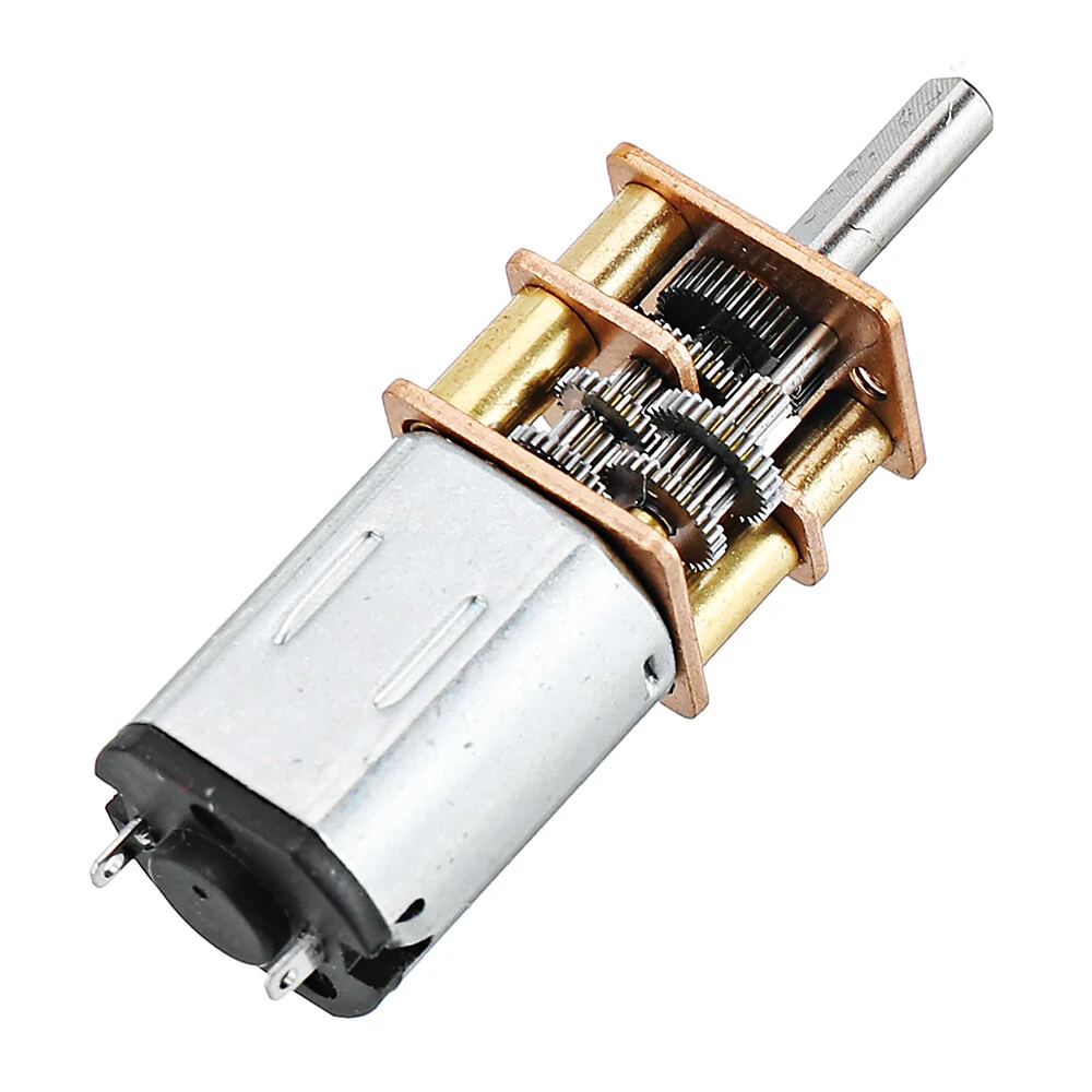 N20 DC 12V 15RPM High Torque Gear Motor | Miniature Electric Motor for Gearbox