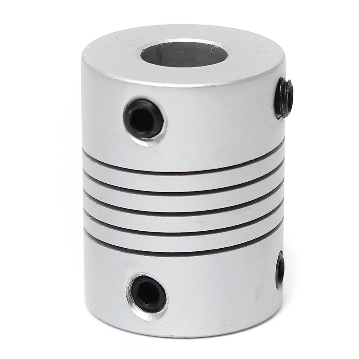 Aluminum Flexible Shaft Coupling | 5x8mm to 19x25mm | CNC Stepper Motor Connector