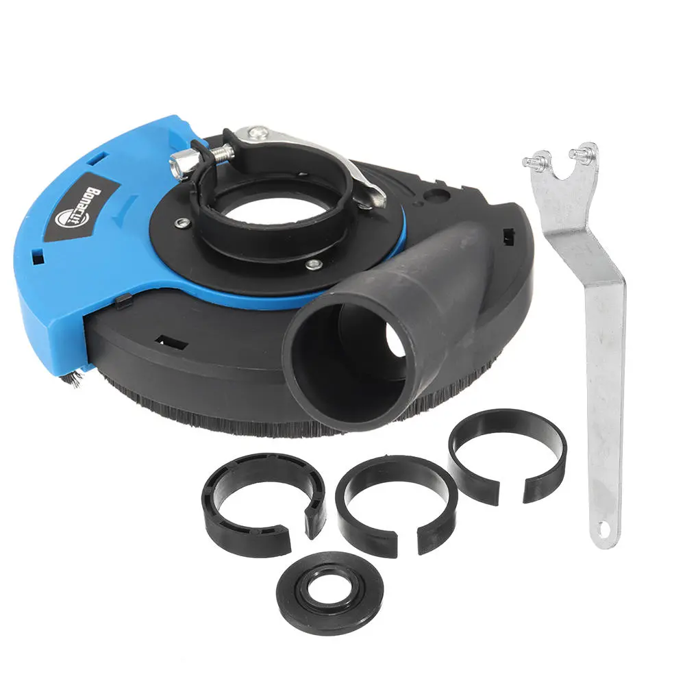 Drillpro 5 Inch Dust Shroud Cover for 100/125 Angle Grinder | Surface Grinding