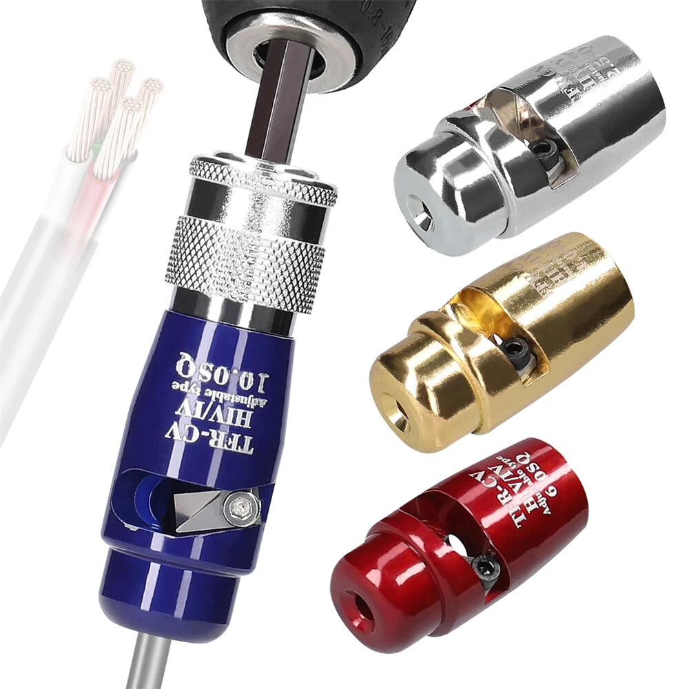 Multifunction Electric Wire Stripper for Drill | Adjustable & High Compatibility