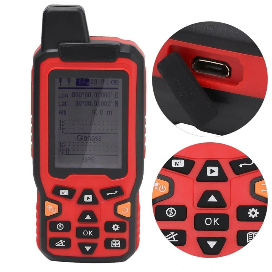 ZL-180 Handheld GPS Land Area Meter | USB Navigation & Survey | 2.4 Display