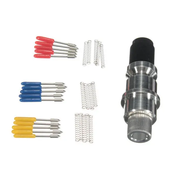 Graphtec CB09 Blade Holder with 15 Blades - 30 45 60 Degree | PCB Drill Tool