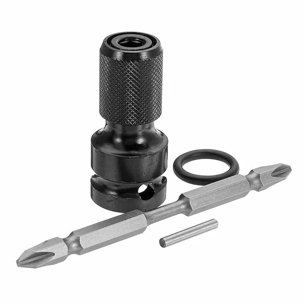 1/2 Inch to 1/4 Inch Hex Drill Chuck Converter | With 100mm PH2 Screwdriver Bit