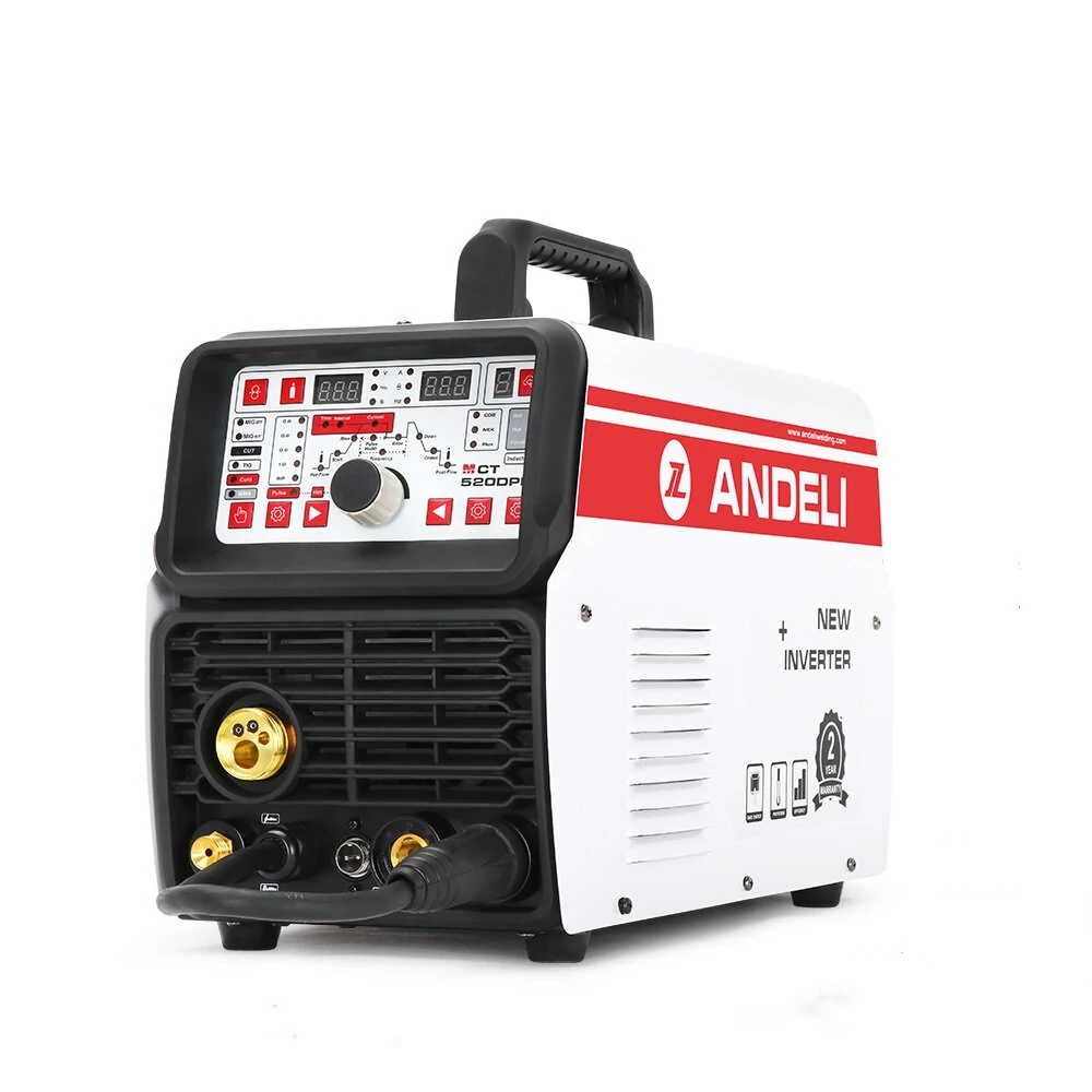 ANDELI MCT-520DPC 5-in-1 Welding Machine - TIG MIG MMA Plasma Cutter
