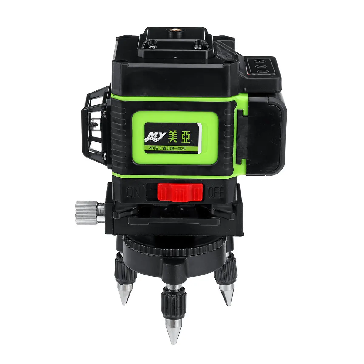 12 Blue Lines Laser Level | 360 Degree Rotary Horizontal & Vertical Cross with Base