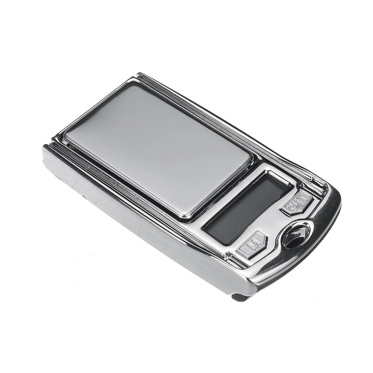 Car Key Digital Pocket Scale - 0.01g to 100g Mini Jewelry Weighing | Silver