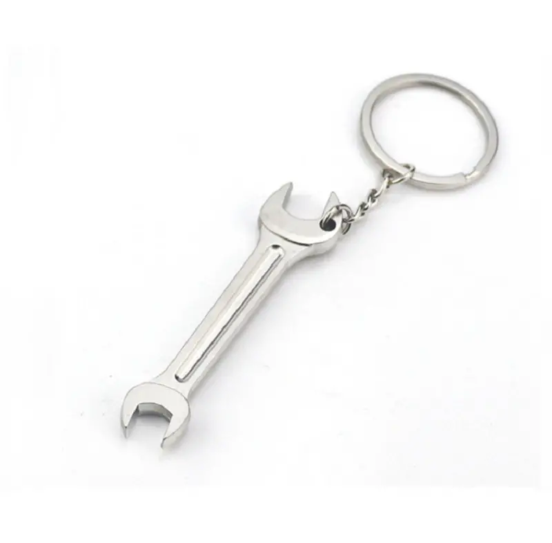 Mini Tool Spanner Keychain Kit - 8-in-1 Metal Keyring Tool for EDC