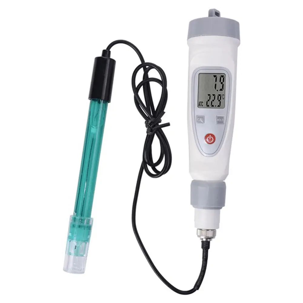 Portable Digital PH Meter Water Tester Pen - PH-20W with External Electrode