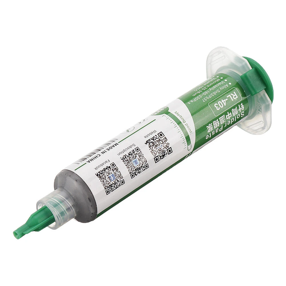 RELIFE RL-403 No-Clean Solder Paste | Sn63/Pb67 20-38um for BGA Rework