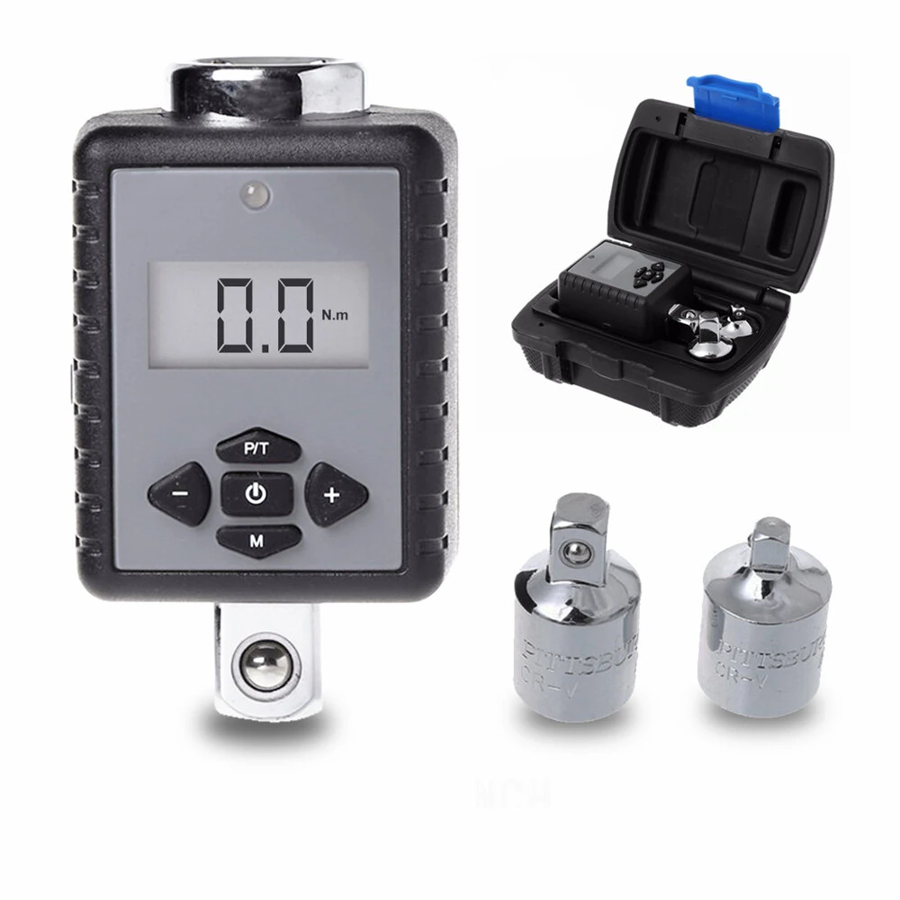 Digital Torque Wrench Adapter 10-200Nm | Electronic Converter with Display for Motorcycles & DIY