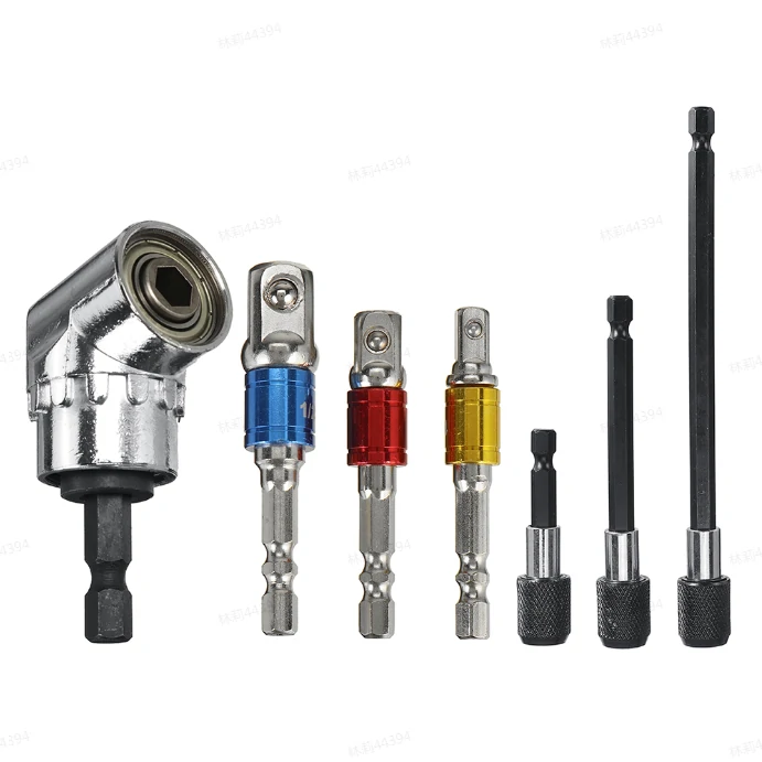 105 Degree Electric Drill Corner Changer Tool Set | Flexible Shaft & Extension Rod