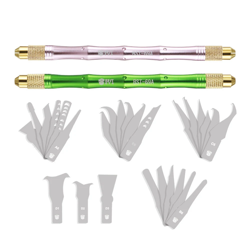 BEST BST-69A Art Cutter - Wood Carving & Leather Craft Tool for Engraving