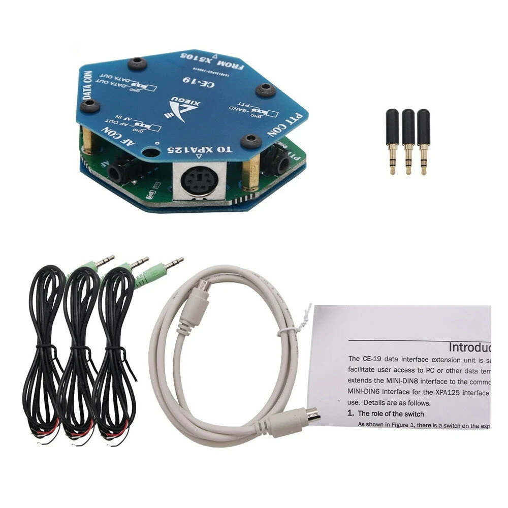 XIEGU X5105 ACC PTT Data Interface Card | CE-19 Expansion for PC & Terminals