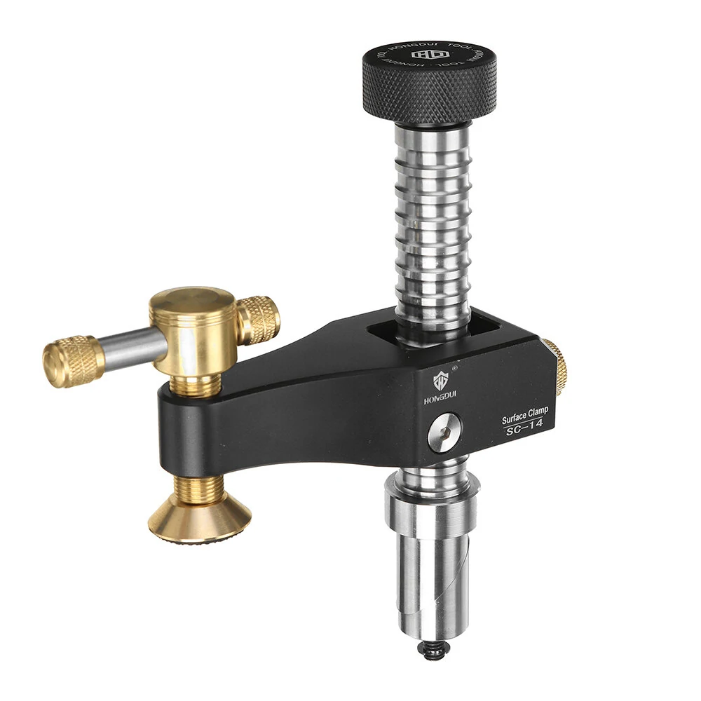 HONGDUI SC-14 Woodworking Clamp - Aluminum Alloy Table Hold Down Clamp for DIY