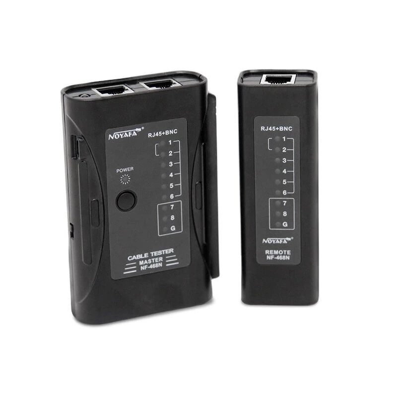 NOYAFA NF-468V Network Cable Tester | RJ45 RJ11 for CAT5E CAT6 UTP STP