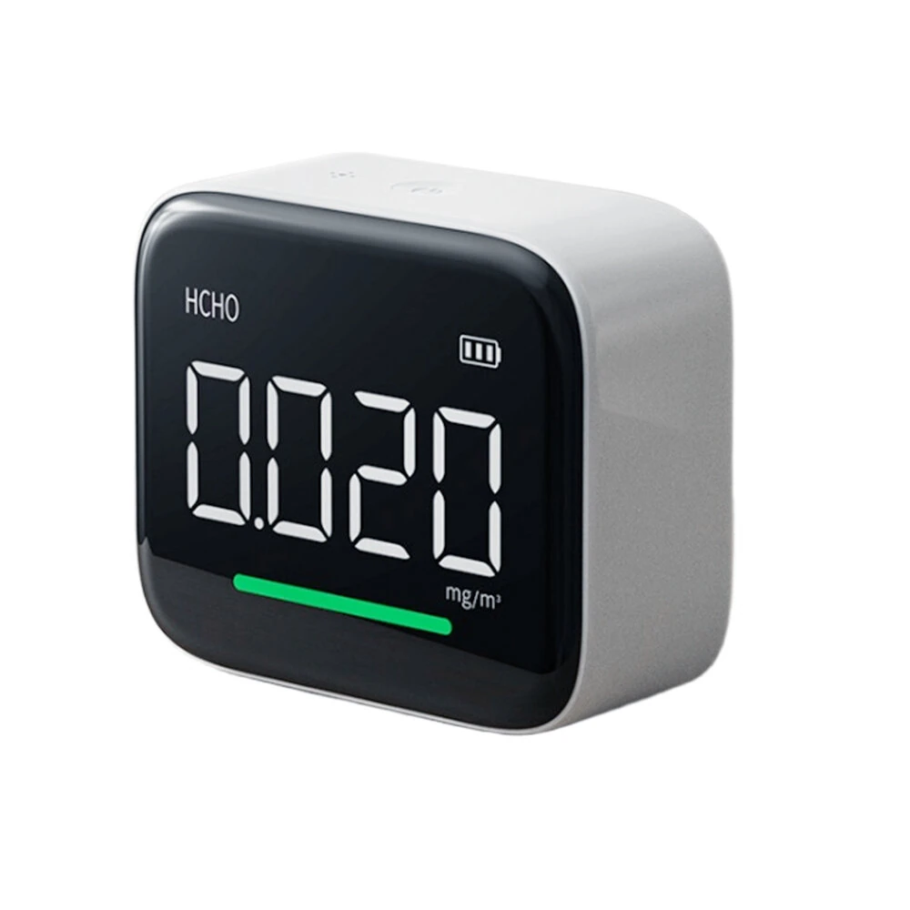 AtuMan HF1 Intelligent Formaldehyde Monitor | Mijia APP, Temp & Humidity 0-3mg/m³ | Type-C, 2200mAh