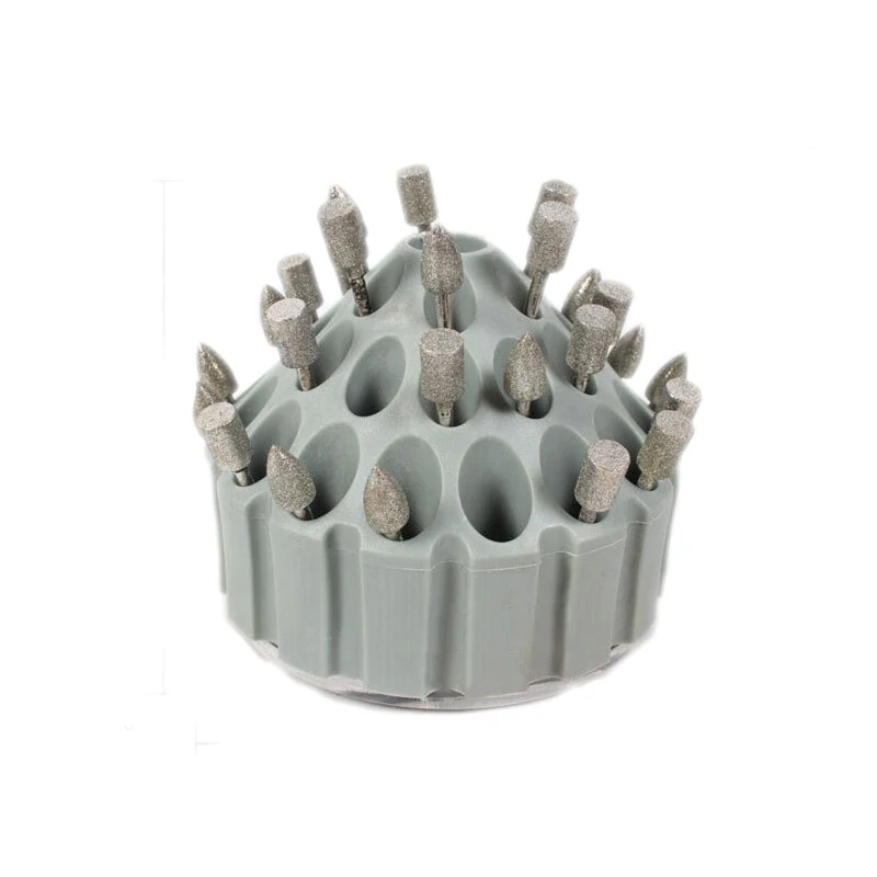 360-Degree Rotating Tool Box | Drill Bit & Grinding Accessories Storage Case
