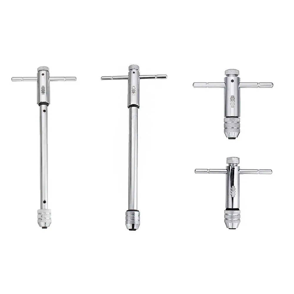 Drillpro T-Handle Tap Wrench | Adjustable M3-M12 | Standard & Extended Length