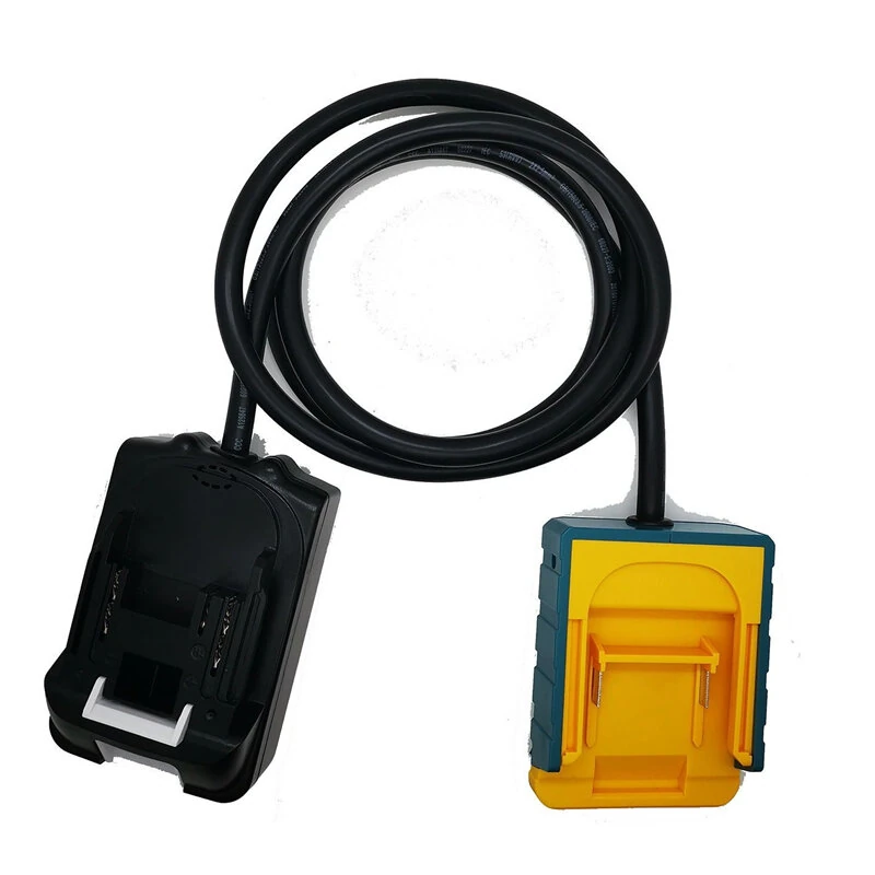 Makita DeWalt 18V Battery Extension Cord | 1.5m EU Plug | Power Tool Accessory