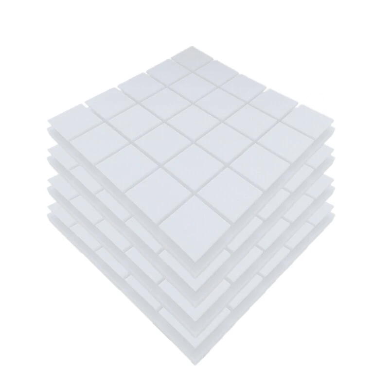 Acoustic Wall Panels 50x50x5cm - Soundproof Studio Foam for Noise Treatment