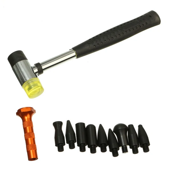 PDR Rubber Hammer - Paintless Dent Repair Tool for Hail Damage & Dent Removal