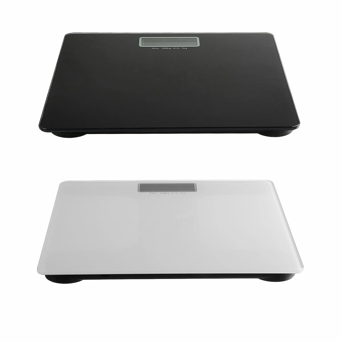 180KG Digital Body Fat Scale - LCD Weight & BMI Analyzer | Tempered Glass