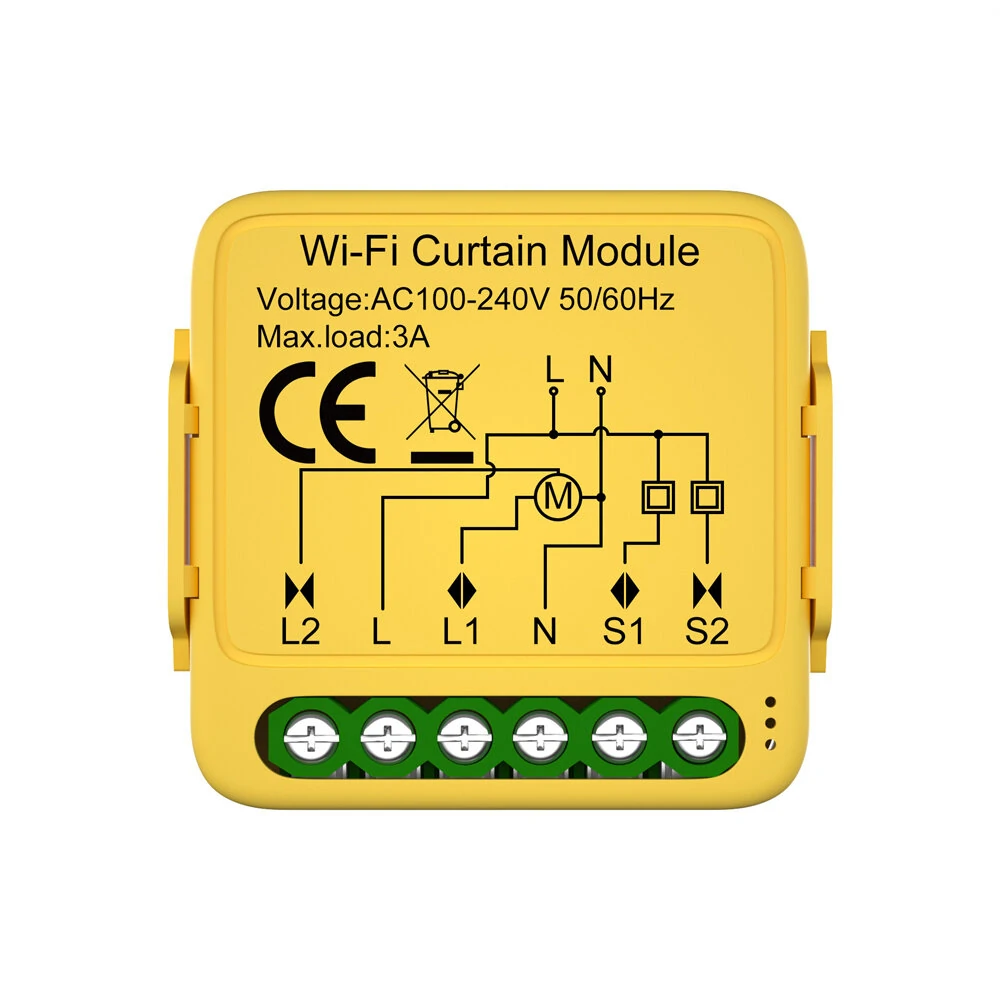 Tuya Smart Curtain Module - Wifi/Zigbee for Alexa & Google Home - App Control & Timer