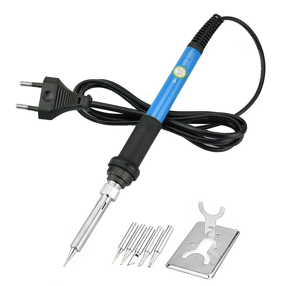 Toolour 60W Electric Soldering Iron Kit - 110V/220V Welding Tool