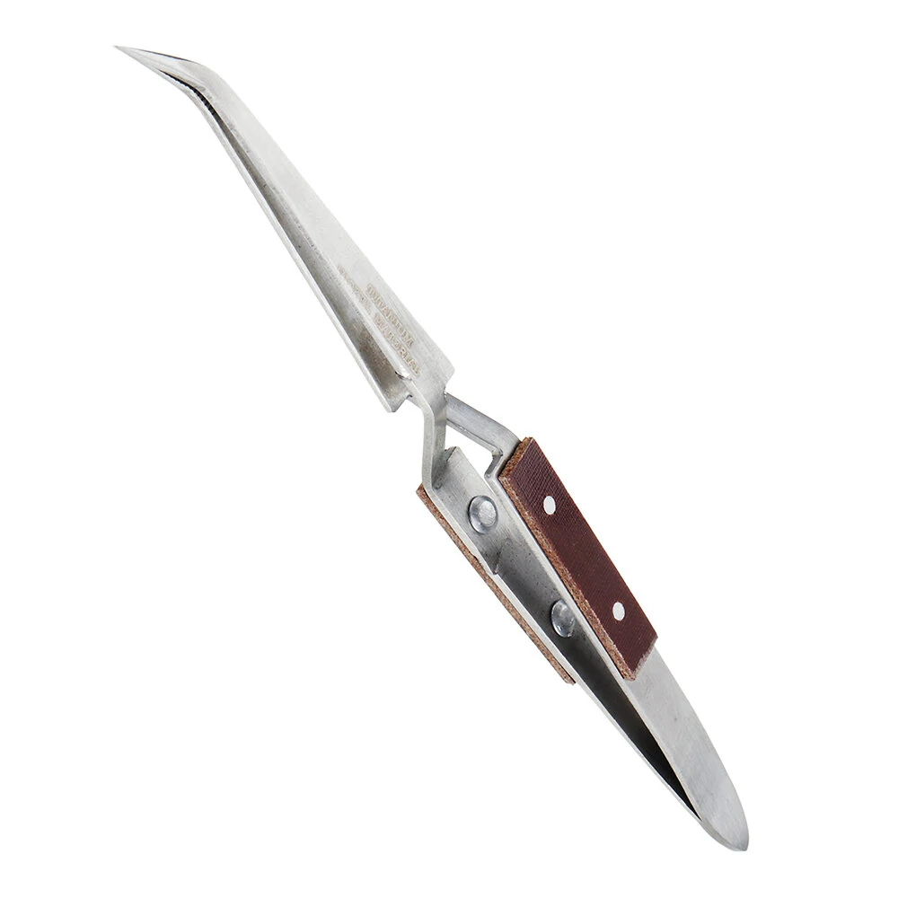 Soldering Clip - Curved Mouth Bouncing Clip for Welding & Fixed Tweezers