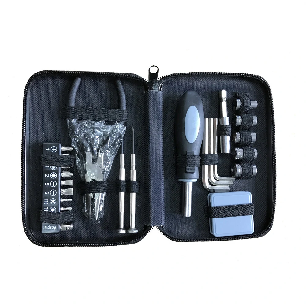 Premium Steel Screwdriver Set - 24-Piece in Tin Box for Home & Professional Use