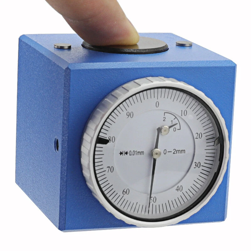 Magnetic Z Axis Tool Dial Zero Presetter | 0-2mm CNC Gauge | Metric Offset
