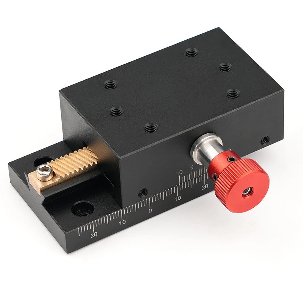 Dove Tail Displacement Platform | 40mm Travel CNC Aluminum | 0.01mm Precision